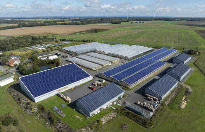 Centrale solaire - repowering. Lury-sur-Arnon